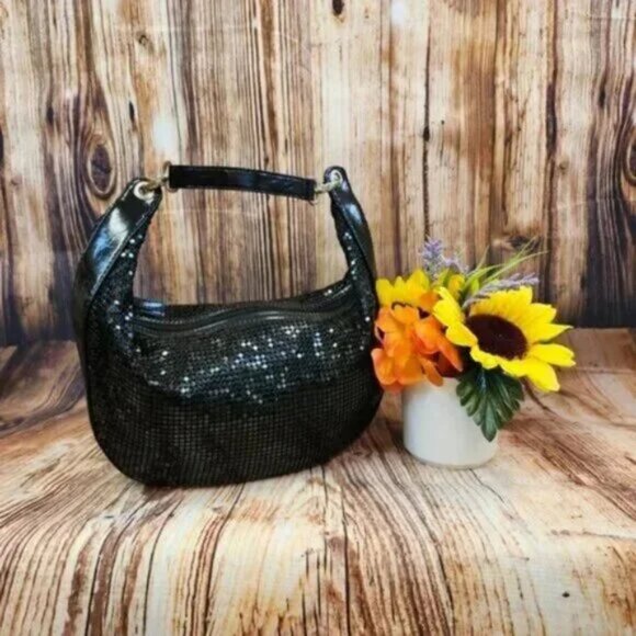 Bisou Bisou Handbags - Bisou Bisou Sequin Hobo Handbag